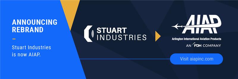 Stuart Industries is rebranding at Arlington International Aviation Products (AIAP), an FDH Company.